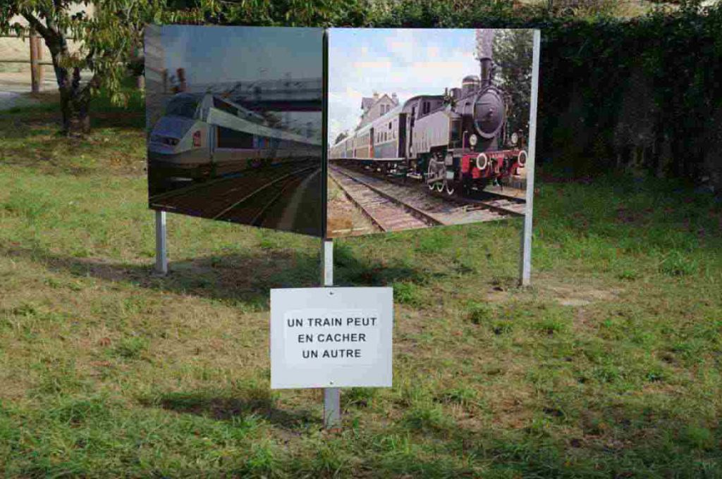 Installation un train peut en cacher un autre